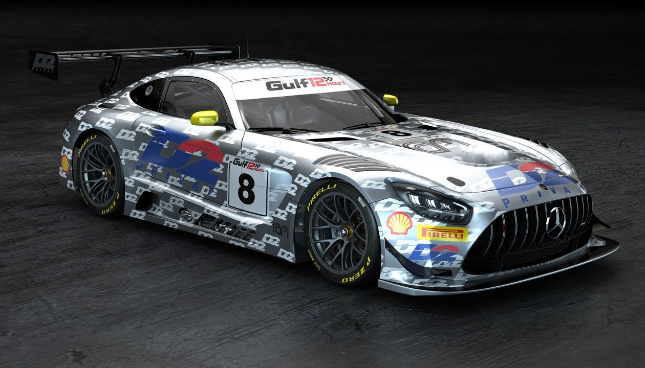 定番から海外のセール spark メルセデス amg gt3 ram racing #30 gulf