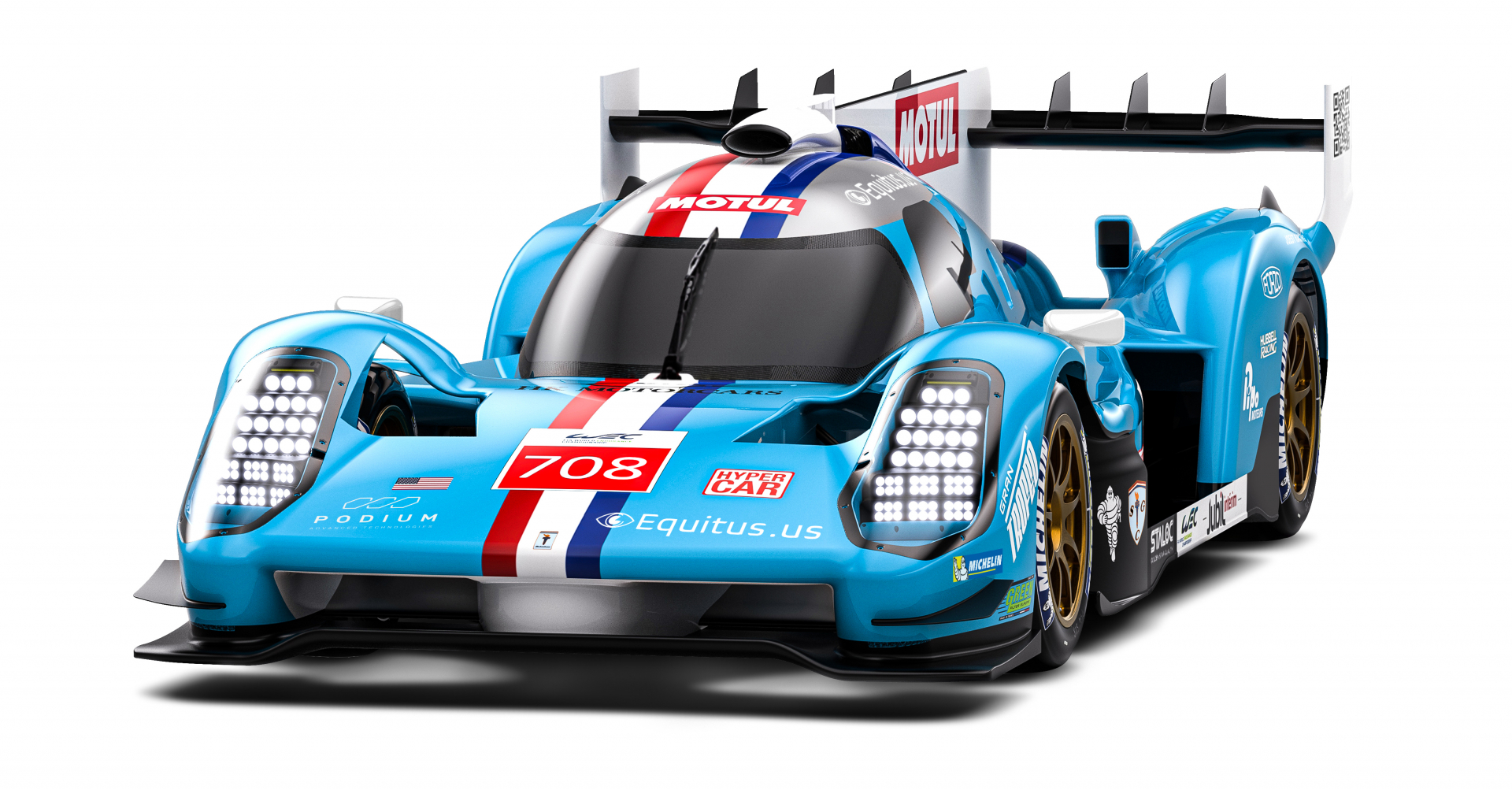 New blue livery for the Glickenhaus 007 LMH | Endurance Info