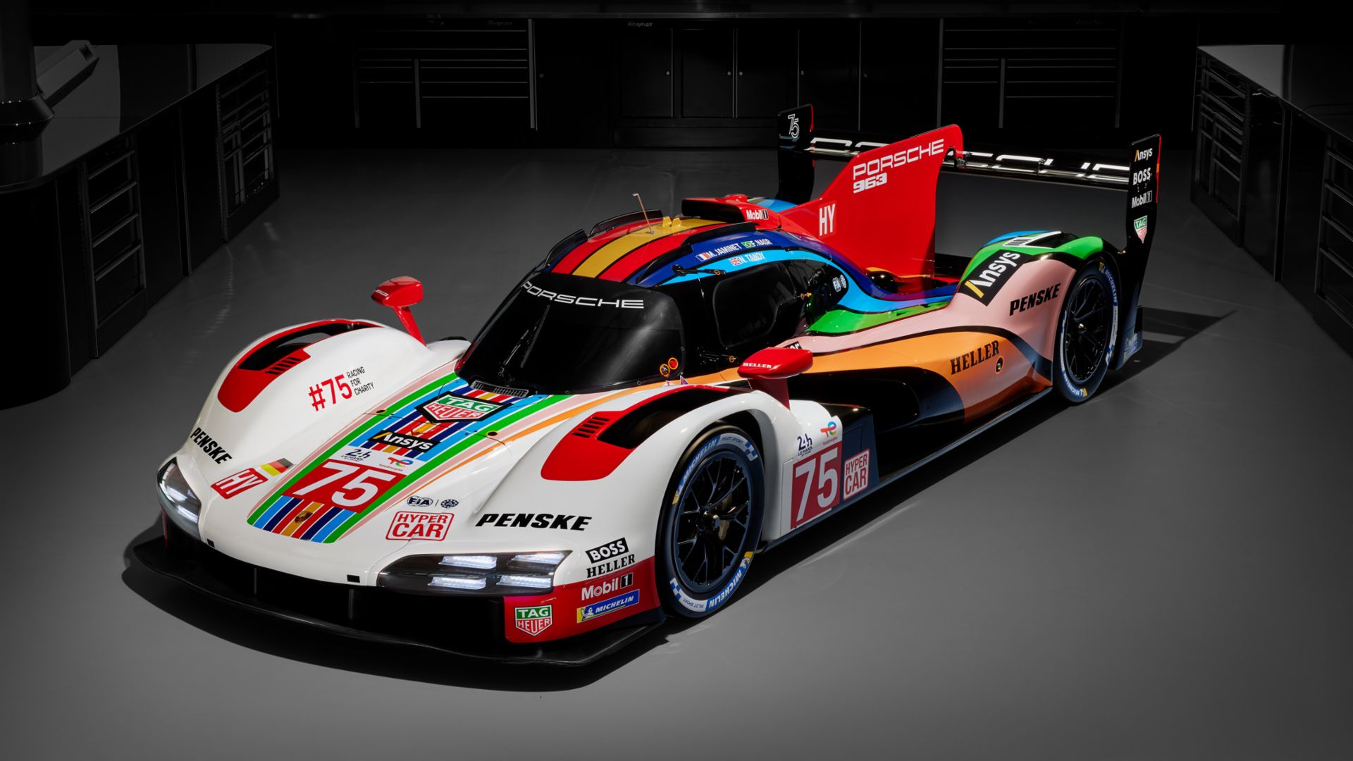 Porsche Penske Motorsport sends three 963 with a special livery to Le