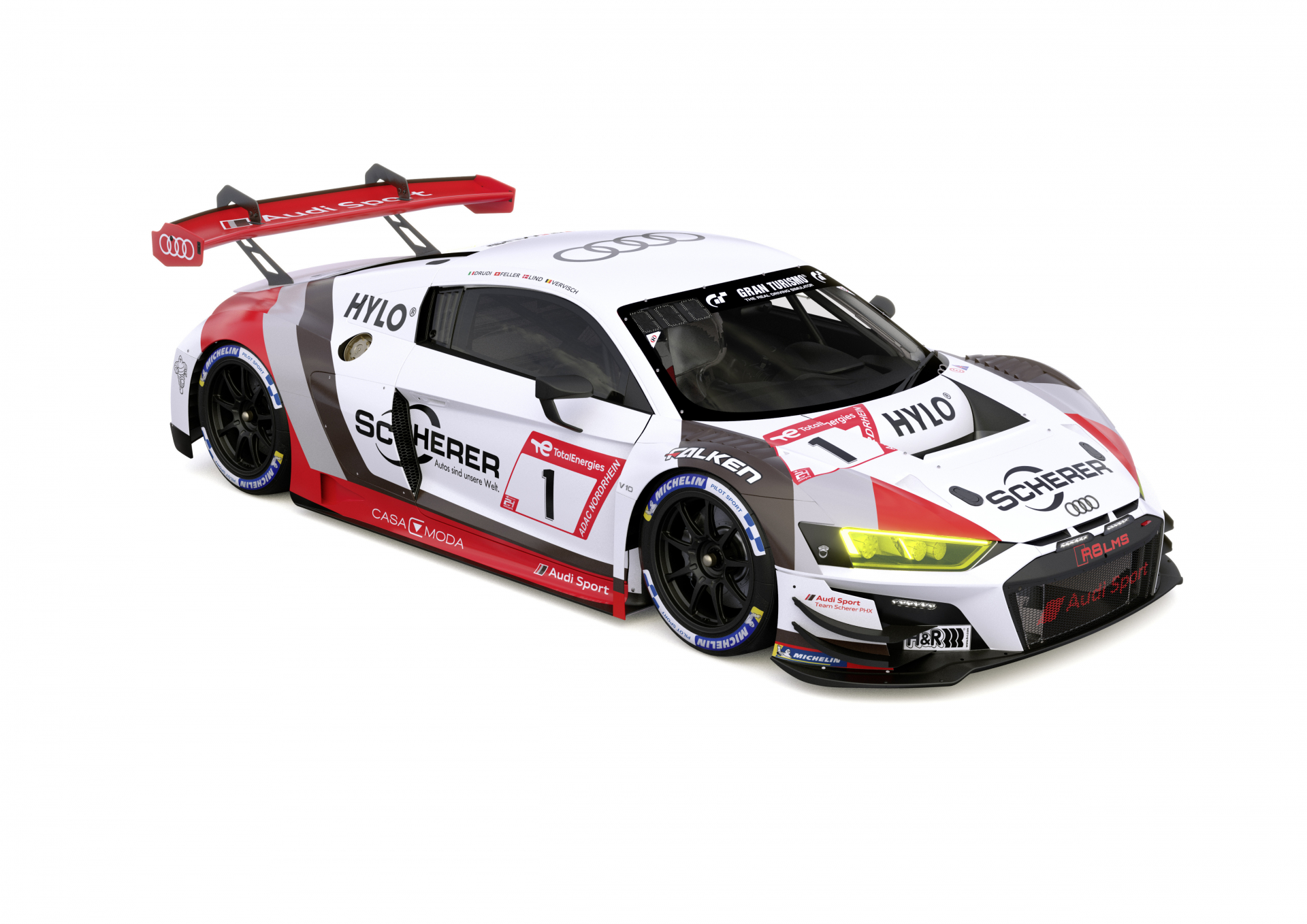 Modern race cars in historic dress: 24h Nürburgring with design