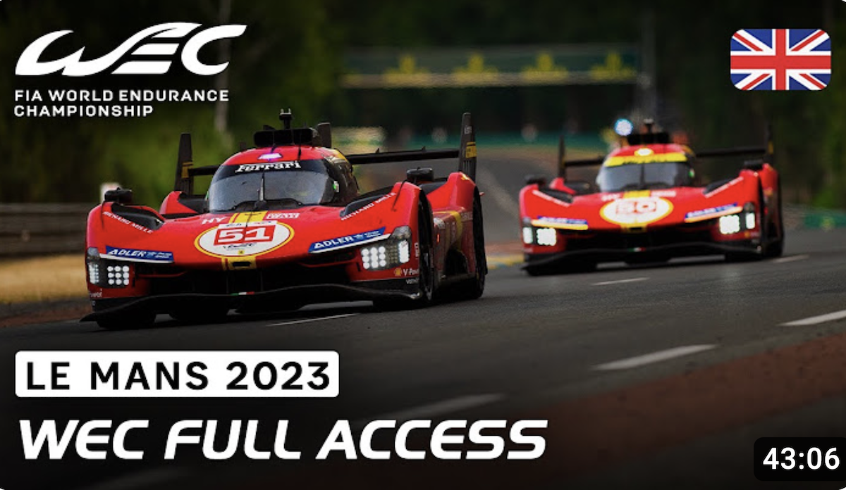 2023 Calendar Announced! - FIA World Endurance Championship